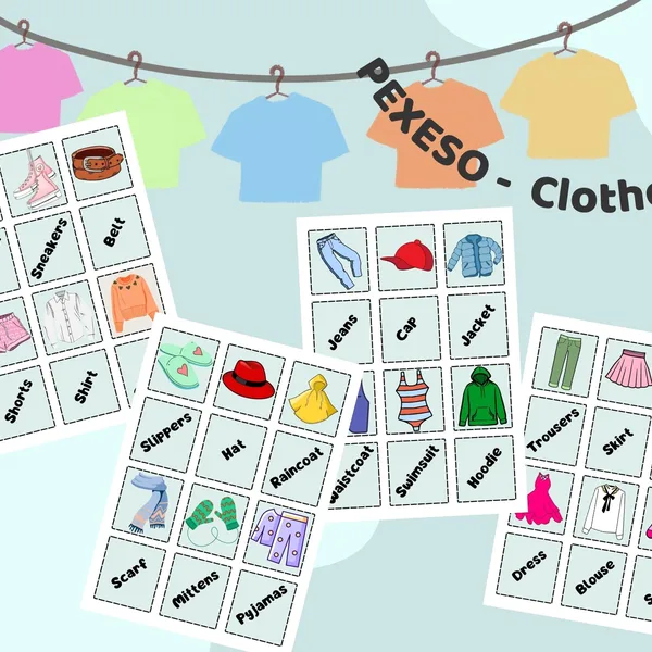 Pexeso - Clothes
