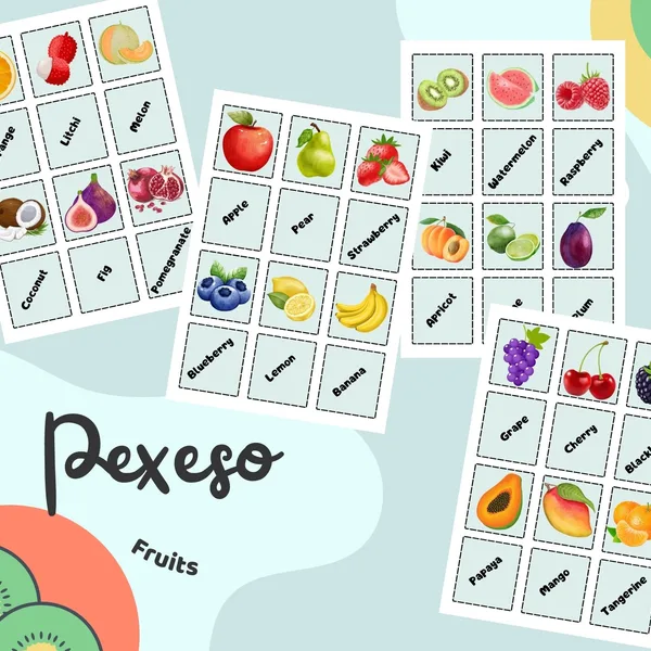 Pexeso - Fruits