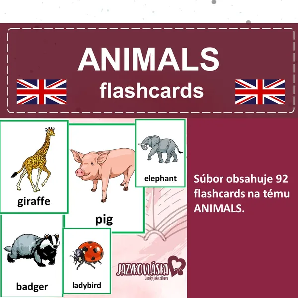 Animals flashcards