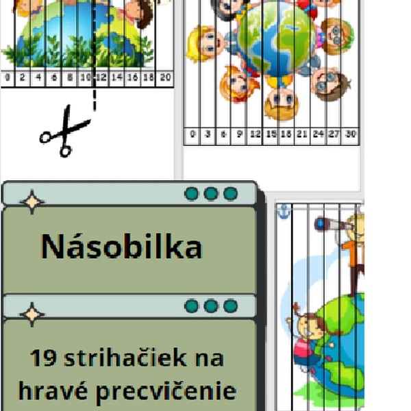 Deň Zeme - hravá násobilka