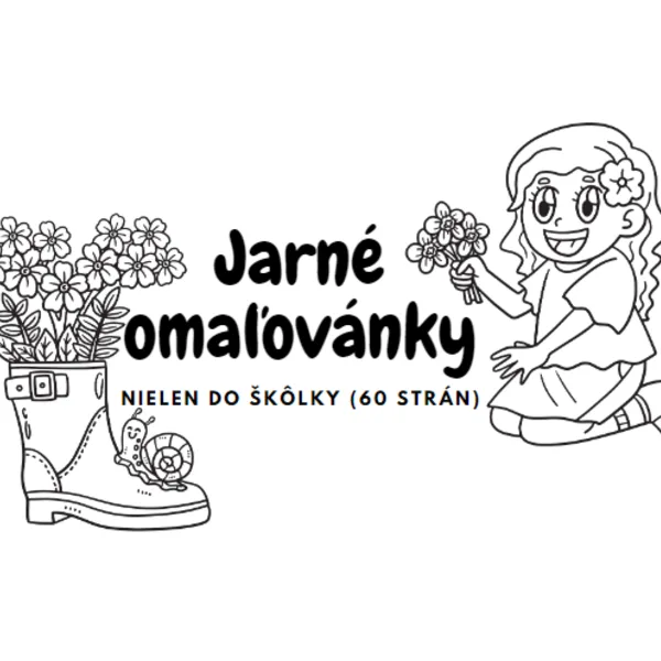 Jarné omaľovánky