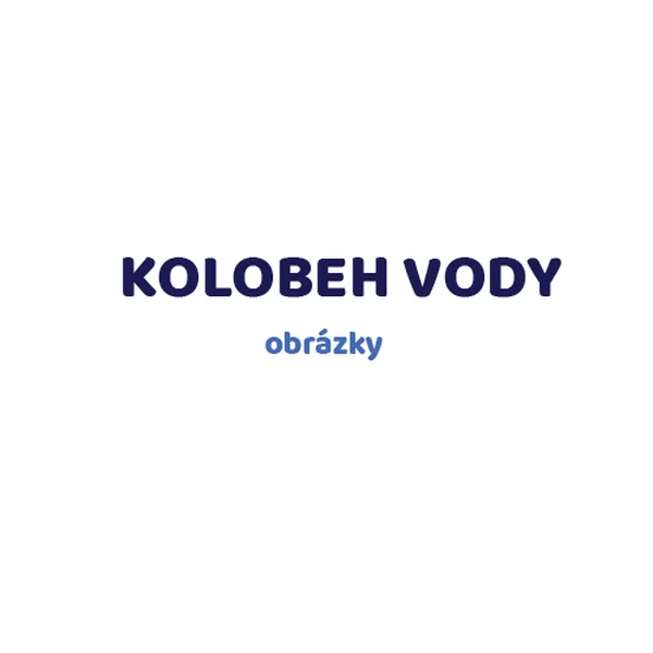 Kolobeh vody v prírode