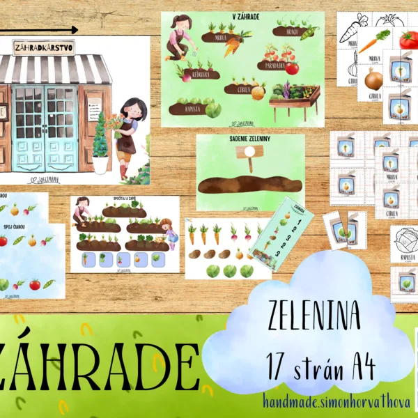 V záhrade, Záhrada, zelenina - ZÁHRADKÁRSTVO
