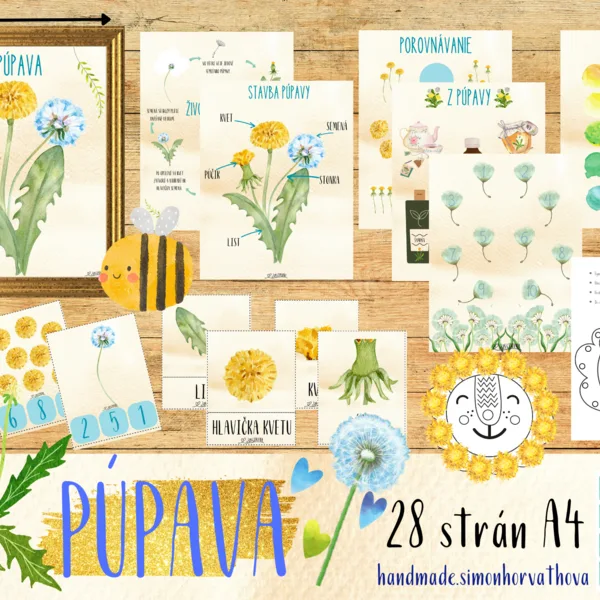 Púpava, Aktivity s púpavou, zábavné aktivity