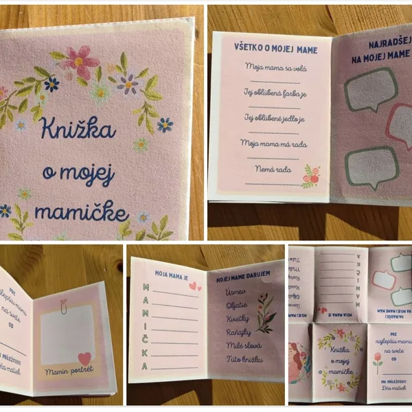 Deň matiek  mini kniha