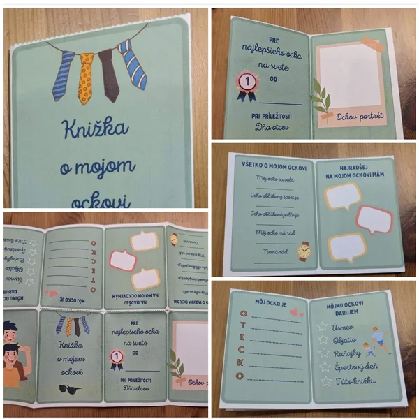 Deň otcov mini kniha