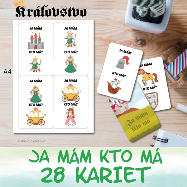 Karty ja mám kto má - KRÁĽOVSTVO