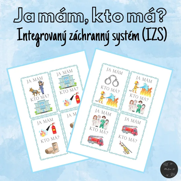 Ja mám, kto má? Integrovaný záchranný systém (IZS)