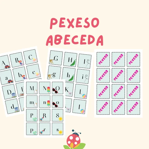 Pexeso - Abeceda