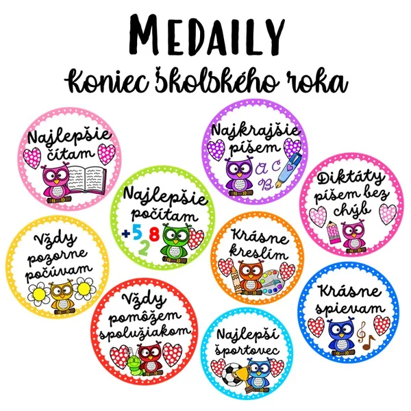 MEDAILY ku koncu šk. roka