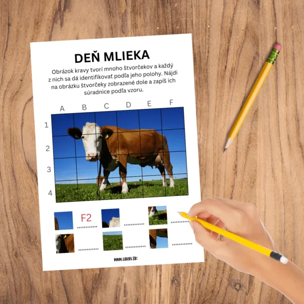  Medzinárodný deň mlieka – aktivita pre prvý stupeň ZŠ