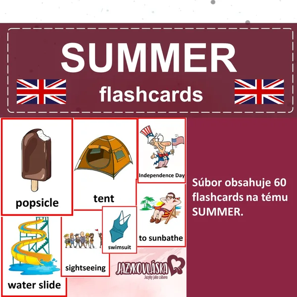 Summer flashcards