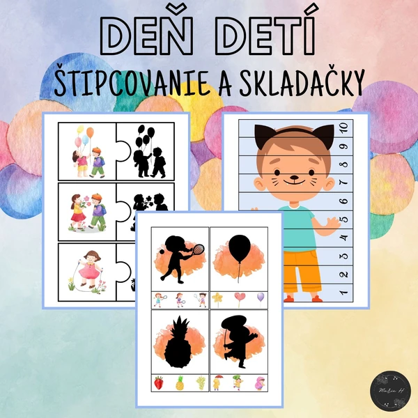 Deň detí, štipcovanie a skladačky