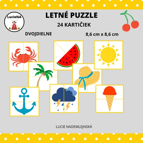 LETNÉ PUZZLE
