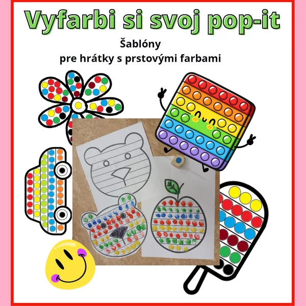 Vyfarbi si svoj pop-it 🖍️