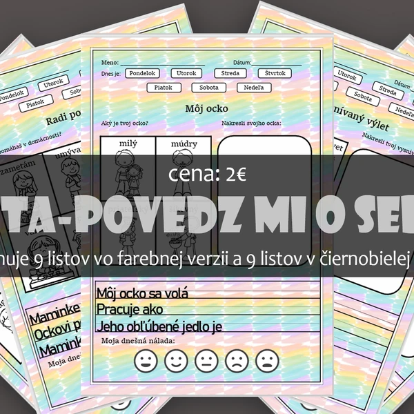 Povedz mi o sebe viac