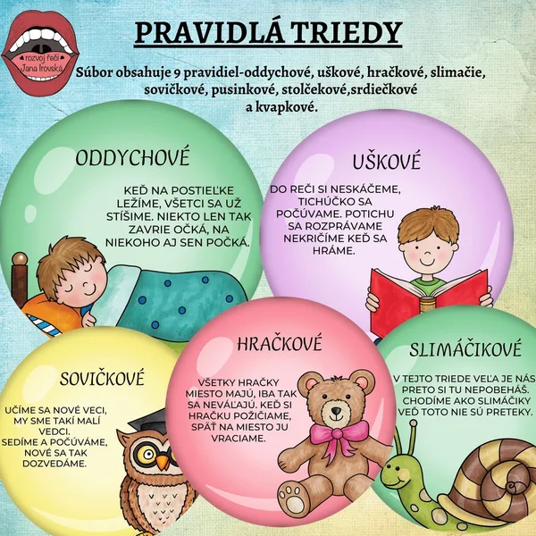 PRAVIDLÁ TRIEDY V MŠ