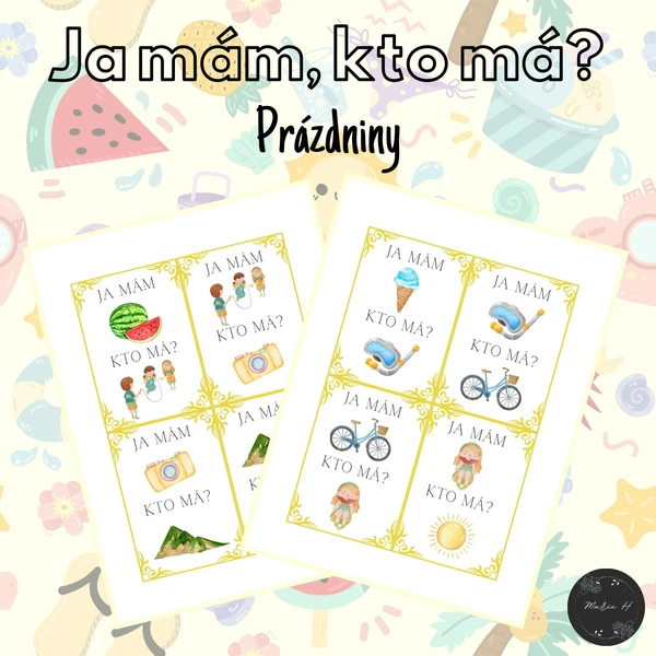 Ja mám, kto má? Prázdniny
