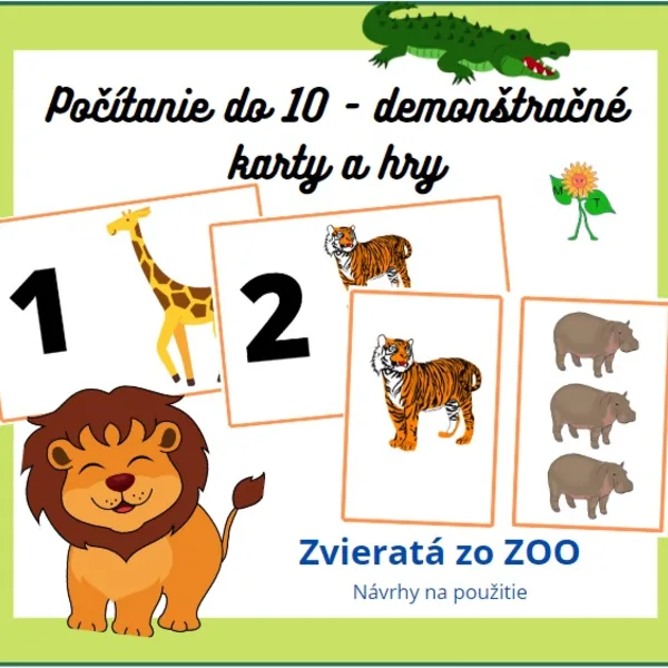 Demonštračné karty do 10 a hry