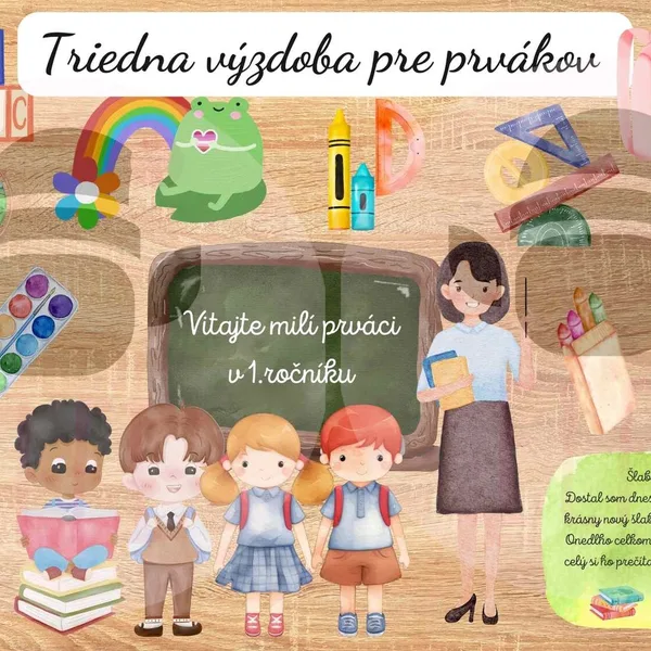 Triedna výzdoba pre prvákov