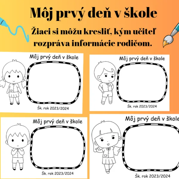 Môj prvý deň v škole