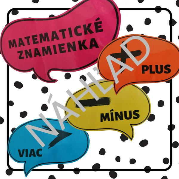MATEMATICKÉ ZNAMIENKA