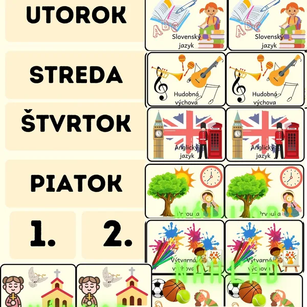 Rozvrh