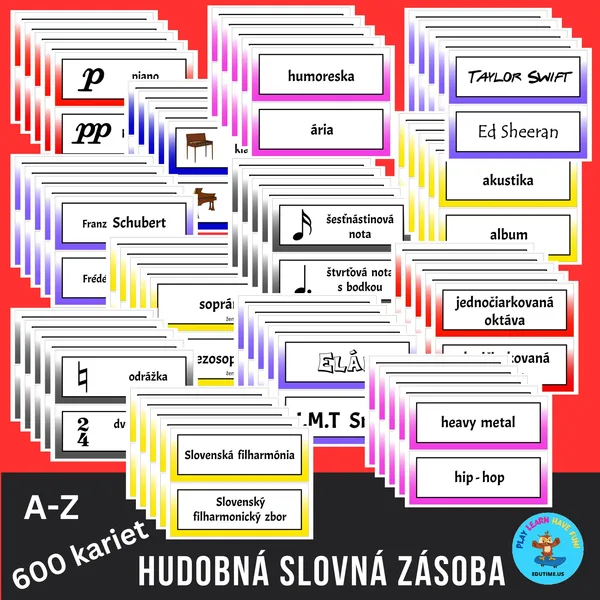Hudobná slovná zásoba