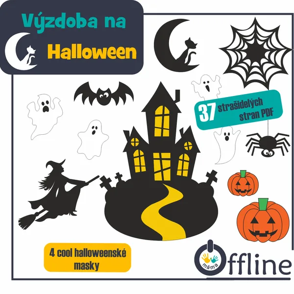 Halloween výzdoba