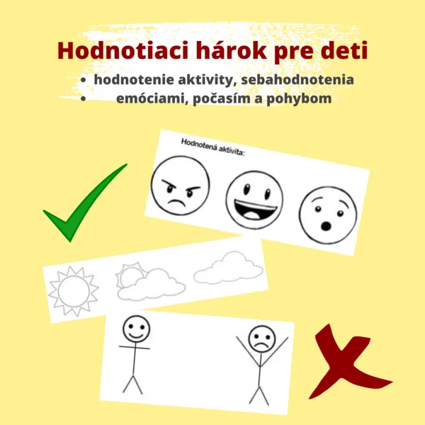 Hodnotiaci hárok pre deti