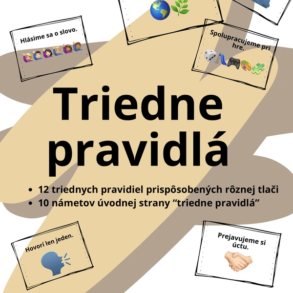 Triedne pravidlá - emotikony