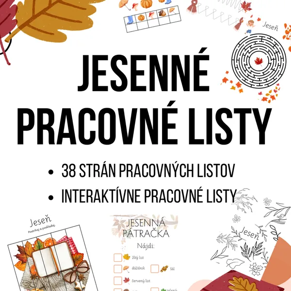Jesenné pracovné listy