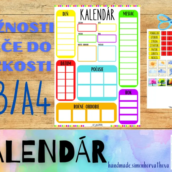 Denný kalendár A3