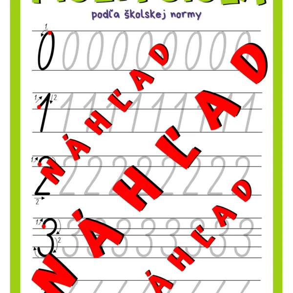 PÍŠEM ČÍSLA