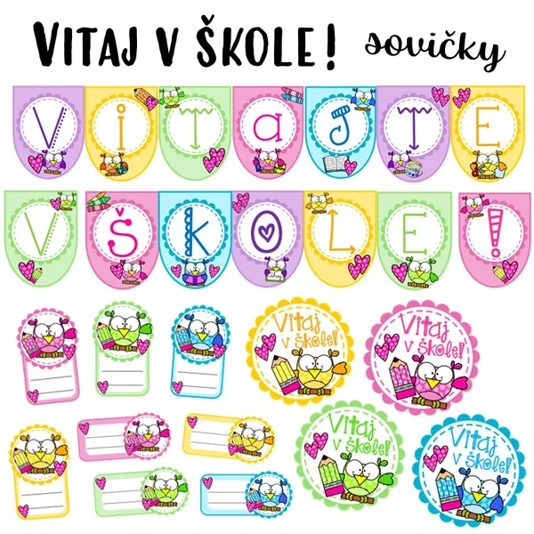 VITAJ V ŠKOLE - sovičky
