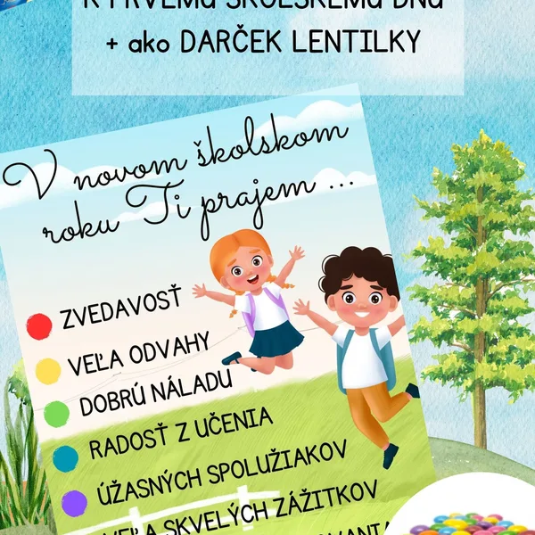 DARČEK k začiatku šk. roka 