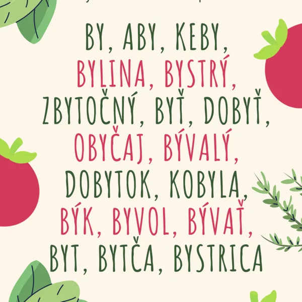 Vybrané slová