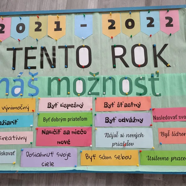 Tento rok máš možnosť ... 