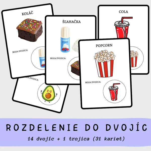 rozdelenie do dvojíc