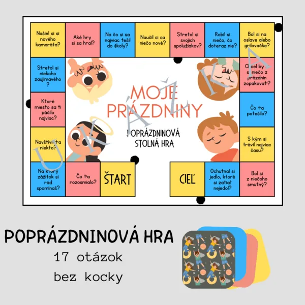 poprázdninová stolná hra