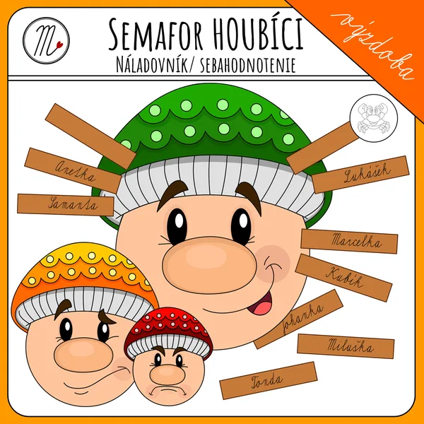 Semafor HOUBÍCI- náladovník/ sebahodnotenie