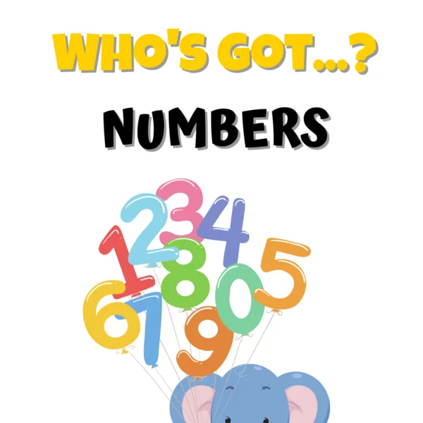 Numbers - I've got ... Who's got ...?