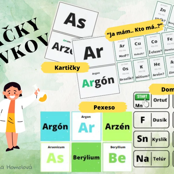 Značky prvkov - aktivity 
