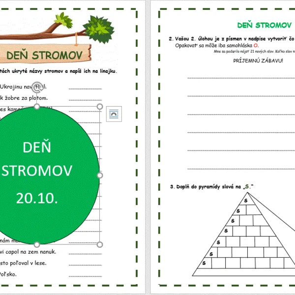 Deň stromov 20. 10. 