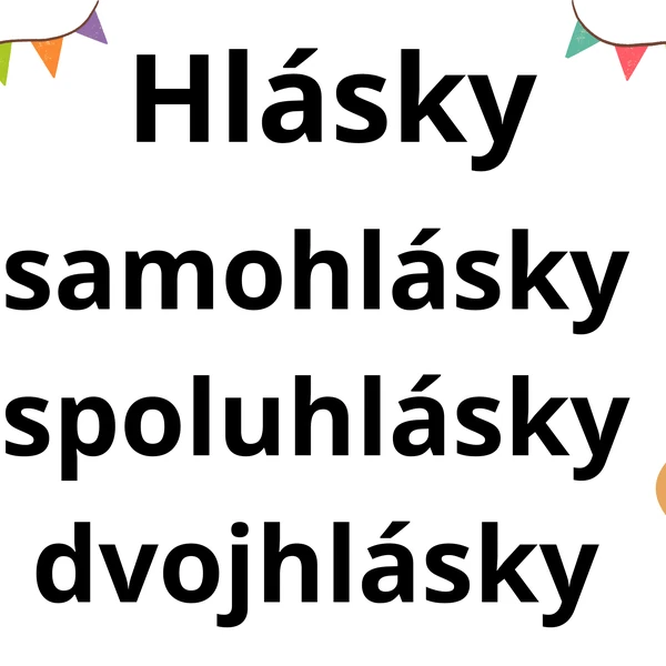 Hlásky a ich delenie