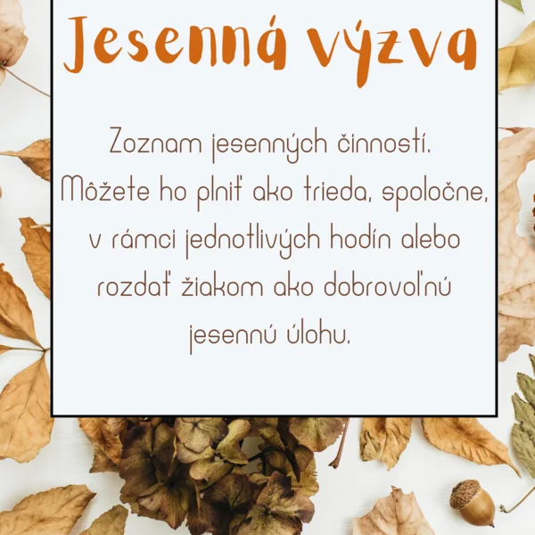 Jesenná výzva