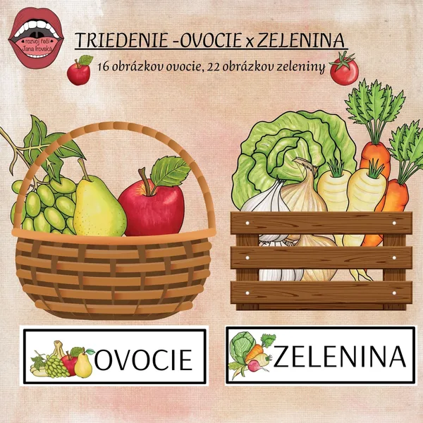 TRIEDENIE OVOCIE A ZELENINA