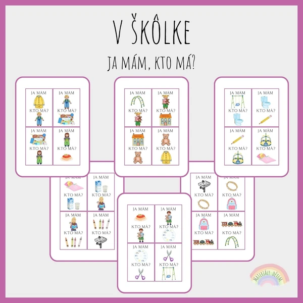 Ja mám, kto má? V škôlke
