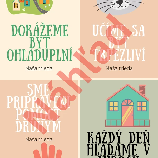 Naša trieda: správanie