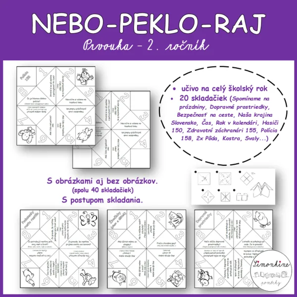 NEBO - PEKLO - RAJ - Prvouka